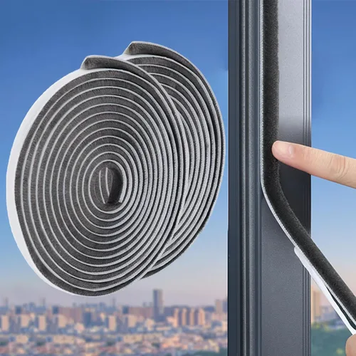 66 pies de tira de sellado con cepillo, tira de sello para puerta con cepillo, tira de insonorización para puerta, bloqueador de ruido para ventana,