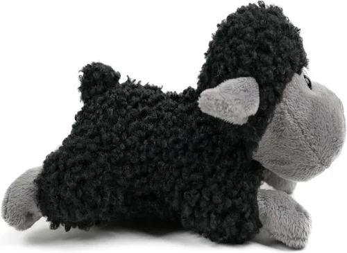 Miniatura 3 de Peluche de cordero de oveja, suave y lindo juguete de peluche de cordero negro, juguetes de peluche de ovejas para niños, regalos para niños