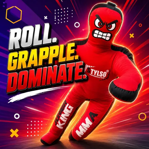 Miniatura 3 de Maniquí de lucha libre sin relleno para niños – Maniquí de agarre juvenil BJJ, MMA, Jiu Jitsu y compañero de entrenamiento de judo – Compañero