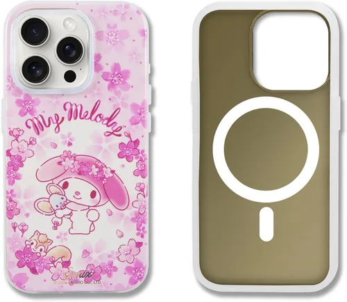 Miniatura 145 de Sonix x Sanrio - Funda para iPhone 15 Pro, compatible con MagSafe, probada en caídas de 10 pies, adivinador Kuromi