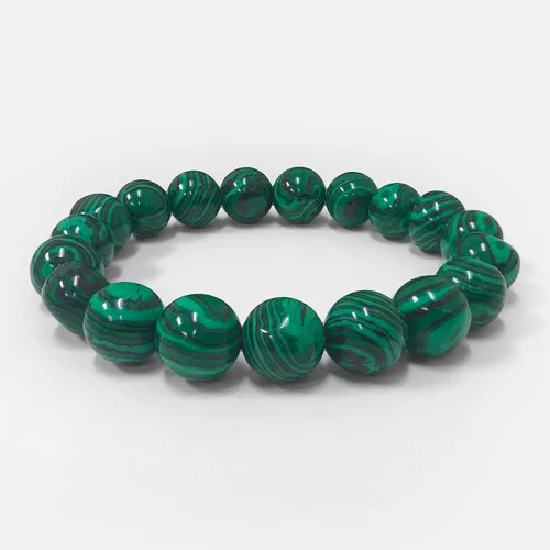 Miniatura 212 de Gem Avenue Handmade Round Bead Stretch Bracelet Unisex Natural Stone Beaded Jewelry for Men & Women, Elastic Wristband for Daily Wear
