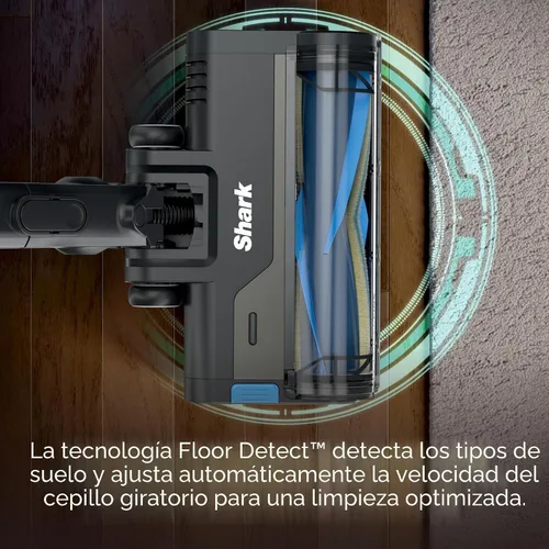 Miniatura 4 de Aspiradora inalámbrica Shark PowerPro Reveal Plus, tecnología FloorDetect y Dirt-Reveal, filtro HEPA, para alfombra y suelo duro, recargable