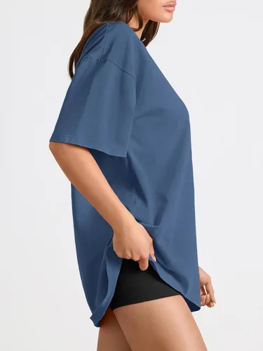 Miniatura 3 de Trendy Queen - Camisetas de entrenamiento de moda para mujer, camisetas atléticas de manga corta para verano y primavera, disponibles en tallas