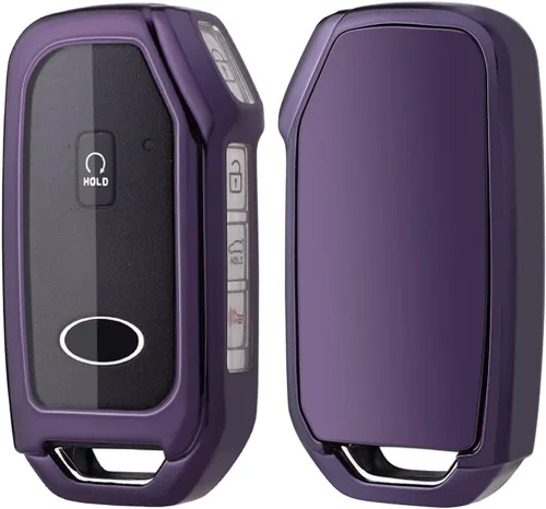 Miniatura 8 de Horande Funda Protectora de TPU Blanda para Llavero de Coche, Compatible con Kia Telluride K5 Ceed Cerato Forte NIRO Seltos SX Turbo Sorento Soul