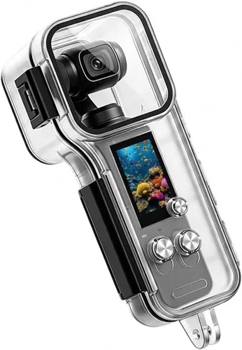 Miniatura 9 de PULUZ Funda de buceo para DJI Osmo Pocket 3 Funda impermeable PC carcasa protectora 147.6 ft/147 pies cubierta de buceo submarino con accesorios