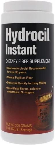 Suplemento de fibra dietética instantánea de 10.6 oz (paquete de 3)