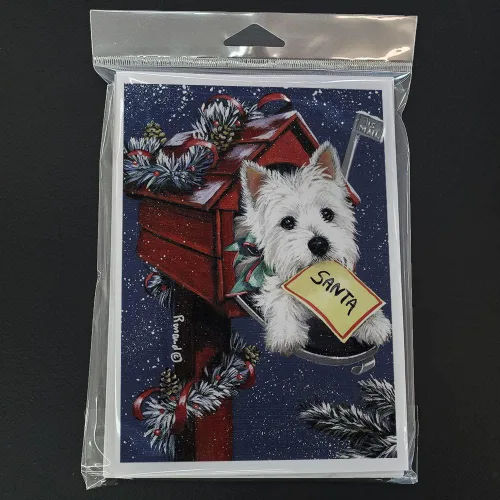 Miniatura 213 de Caroline's Treasures PPP3013GCA7P - Tarjetas de felicitación y sobres para mascotas de Basset Hound Teacher, paquete de 8 tarjetas en blanco