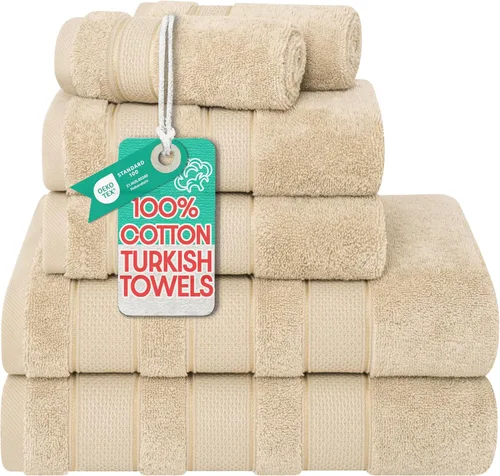 Miniatura 15 de American Soft Linen - Juego de toallas de mano Salem, 4 unidades de lujo de 600 GSM, 100 % algodón para baño, toallas de 13 x 13 pulgadas de mano