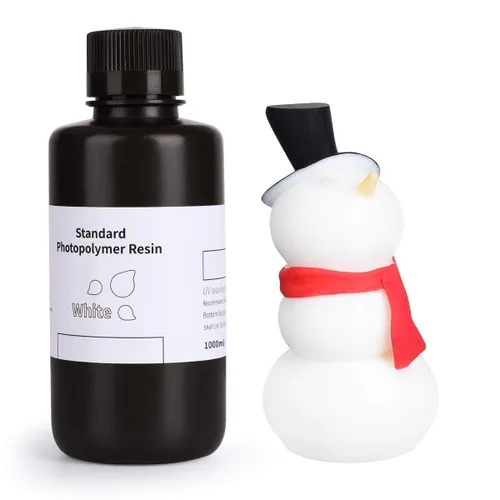 ELEGOO Resina de impresora 3D estándar mejorada 2.0, resina fotopolimérica de curado UV de 405 nm para Mars Saturn Jupiter MSLA DLP LCD 3D Printing,