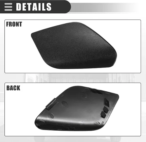 Miniatura 7 de Motoforti Reemplazo de la cubierta de la tercera luz de freno, para Ford Transit 150 250 350 2018-2019, moldura de cubierta de la lámpara trasera