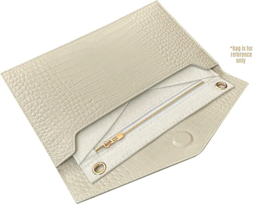 Miniatura 4 de Uptown Clutch Conversion Kit with Gold Chain Wristlet Insert Wallet on Chain WOC Uptown Pouch Insert (Lime)
