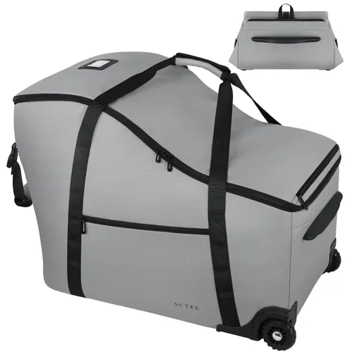 Miniatura 9 de Bolsa de viaje para asiento de coche infantil SCTEL Compatible con Doona, asiento de coche y base, Chicco Keyfit 35 y base, bolsa de viaje Doona
