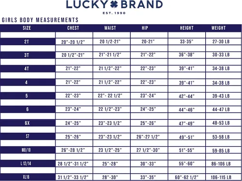 Miniatura 3 de Lucky Brand Bermudas de mezclilla para niña