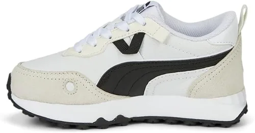Miniatura 3 de PUMA Niños Niños Rider Fv Future Vintage Lace Up Zapatillas Zapatos Casual - Gris
