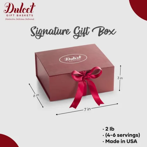 Miniatura 8 de Dulcet Gift Baskets Caja de regalo de la colección de chocolate definitiva rellena con brownie de dulce de leche, rugelah escamoso, pastel