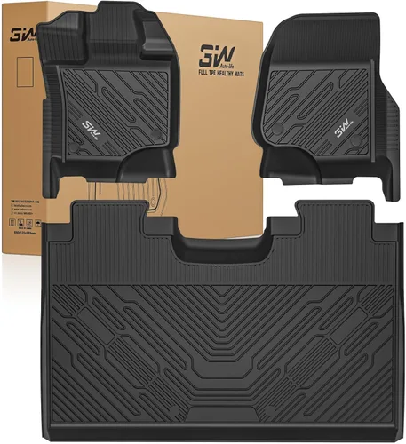 Miniatura 13 de Alfombrillas 3W y forro de carga para Ford Bronco 2 puertas 2021 2022 2023 2024 2025 Todo clima TPE Accesorios para auto a medida Alfombrillas