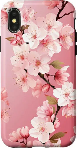 Miniatura 5 de Funda para iPhone 15 Pro Max Japón Pink Flower Sakura Florist Anime Cherry Blossom