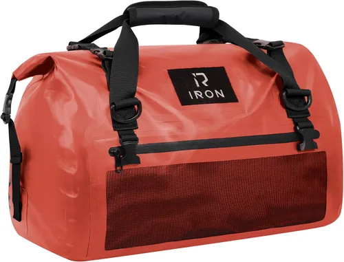 Miniatura 13 de IRON JIA'S Bolsa Seca para Motocicleta – Bolsa de Lona Impermeable y Bolsa Trasera de Equipaje, Bolsas de Sillín con Cierre Superior Enrollable