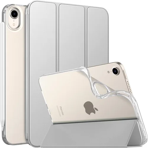 Miniatura 24 de MoKo Funda para el nuevo iPad mini 7 (A17 Pro) 2024, Funda para iPad mini de 6ª generación 2021 (21,08 cm), Funda para iPad mini 6, Funda trasera