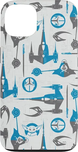 Miniatura 7 de Funda para iPhone 11 Pro Max Star Wars The Mandalorian & Grogu Signets and Starships