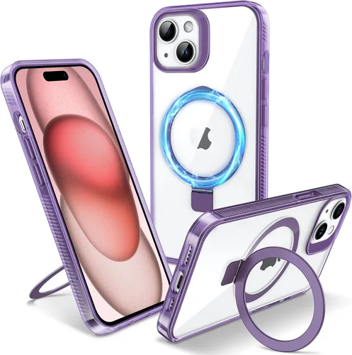 Miniatura 28 de Funda magnética para iPhone Air – [Soporte invisible integrado] [Compatible con MagSafe] [Protección contra caídas de grado militar] Cubierta