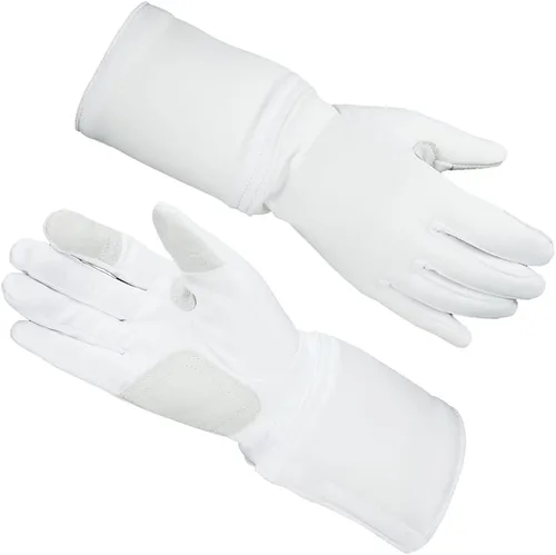 Guante de esgrima, guantes de práctica antideslizantes lavables para lámina de espada y sable (mano derecha)