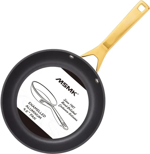 Miniatura 10 de MsMk Sartén pequeña de 7 pulgadas para freír, carbonizada también sartén antiadherente para tortilla, libre de PFOA, no tóxico, resistente a