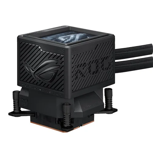 Miniatura 26 de ASUS ROG Ryujin III 360 ARGB Enfriador de CPU líquido todo en uno con radiador de 360 mm. Bomba Asetek de 8ª generación, 3 ventiladores ARGB