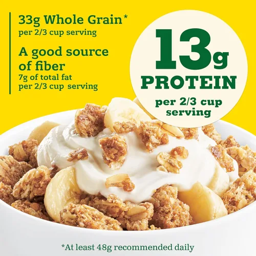 Miniatura 4 de Nature Valley Protein Granola, Banana Bread Flavor, Resealable Snack Pouch, 11 oz