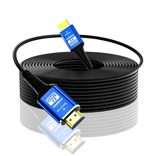 Miniatura 9 de Cables HDMI de 18 Gbps de 3 pies con conectores de agarre, cable flexible Ethernet 2.0 de ultra alta velocidad 4K @60Hz 4:4:4 HDR, HDCP2.2, ARC, 3D