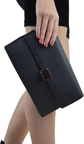 Miniatura 5 de Bolso de mano de cuero sintético para mujer