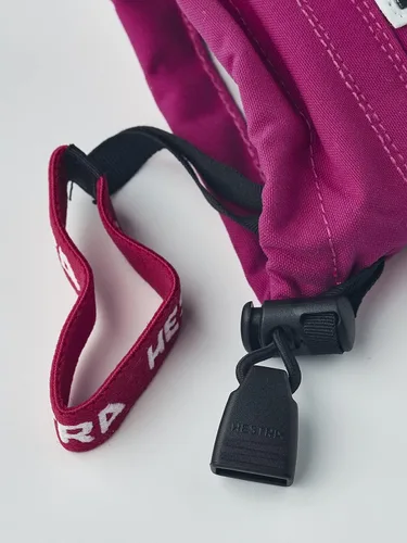 Miniatura 5 de Hestra Guante de esquí Heli Junior de cuero militar (juvenil de 4 a 13 años) Impermeable, guantes clásicos de cuero de 5 dedos para niños