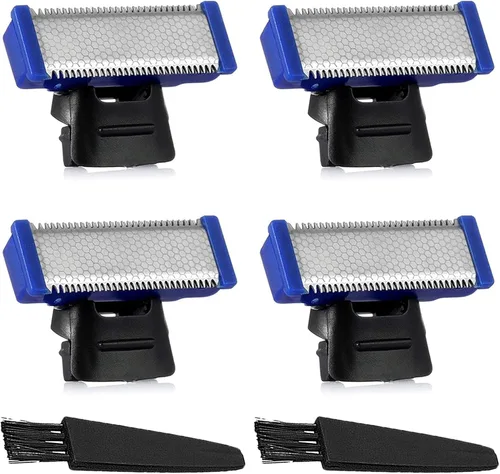 Miniatura 12 de LinMei Cabezal de repuesto para maquinilla de afeitar compatible con micro toques Gen 1 Solo Trimmer Head Hybrid Shaver cuchillas de repuesto