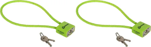 Lockdown Candado para pistola de cable de 15 pulgadas con diseño aprobado por el Departamento de Justicia de California y candado con llave para