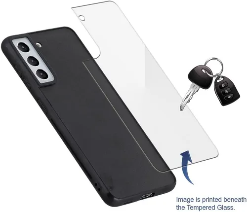 Miniatura 3 de Funda de teléfono personalizada para Samsung Galaxy S22+ / S22 Plus 5G, funda de TPU suave de vidrio templado antiarañazos personalizada con foto