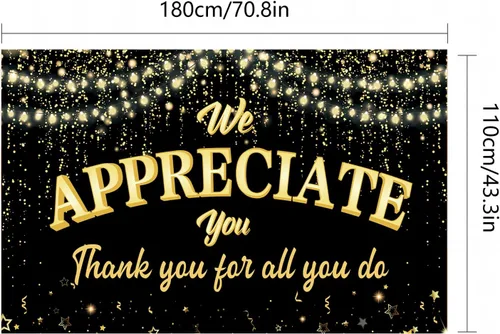 Miniatura 4 de Cartel de fondo de agradecimiento por todo lo que haces con 70.8 x 43.3 pulgadas, fondo de agradecimiento para fotografía de estudio fotográfico