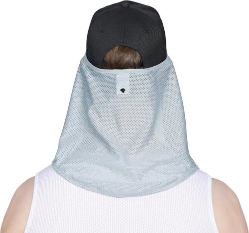 Miniatura 5 de Sombrero de sol de malla de enfriamiento Escudo Cuello Cortina Transpirable Guardia Polainas Protección UV Unisex Hombres Mujeres Cubierta facial