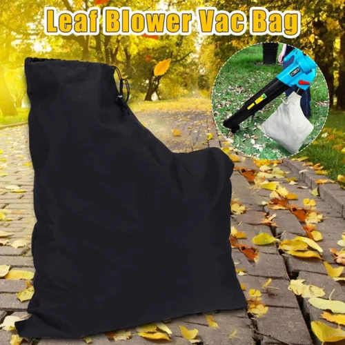 Miniatura 3 de Naysku Bolsa de almacenamiento de hojas para exteriores, bolsa de vacío para soplador de colección, bolsa plegable para césped y desechos de hojas