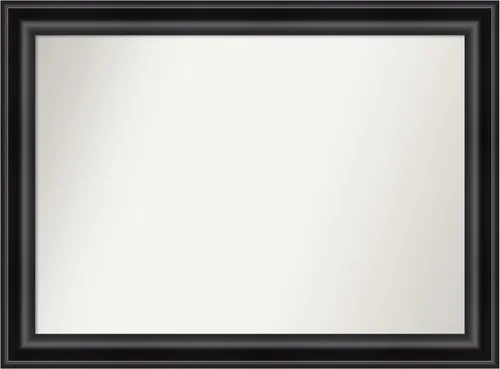 Miniatura 237 de Amanti Art Espejo personalizado, espejo de baño negro puente, espejo de pared o espejo de tocador de baño sobre el fregadero (26 x 26 pulgadas)