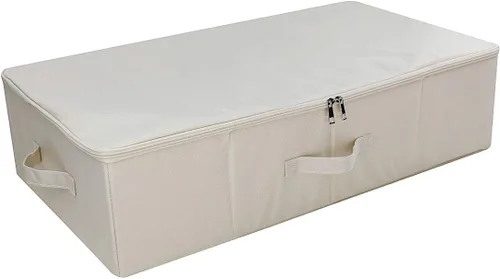 iwill CREATE PRO Contenedores organizadores plegables de almacenamiento para zapatos debajo de la cama con tapa, cesta organizadora de ropa debajo