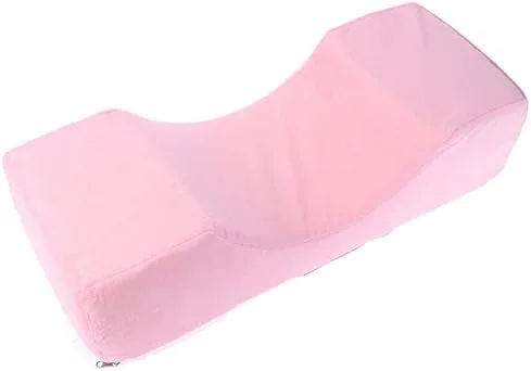HOKY, Almohada de pestañas Soporte para el cuello Almohada de pestañas de injerto suave Almohada de extensión de pestañas de espuma viscoelástica