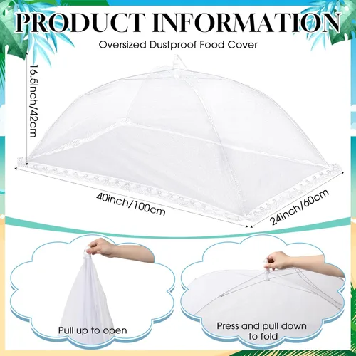 Miniatura 3 de Leitee Kit de barra inflable de 3 piezas, incluye bandeja de buffet de ensalada con tapón de drenaje, cubierta de malla, recipientes de bebidas