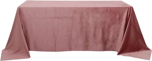 Miniatura 26 de Efavormart - Mantel rectangular de terciopelo negro prémium de 60 x 102 pulgadas para eventos de fiesta de boda