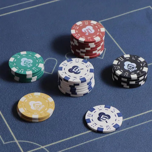 Miniatura 7 de Fichas de póquer de 11.5 gramos, juego de 200 fichas de póquer para Texas Hold'em, fichas de blackjack, kit de juegos de póquer de casino, juego