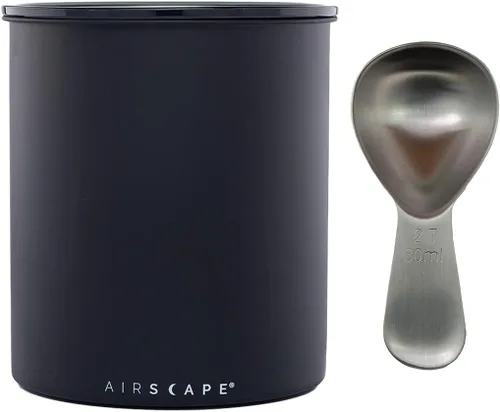 AirScape Kilo - Paquete de recipiente de almacenamiento y cucharada de café, recipiente grande para alimentos, tapa hermética patentada por Estados