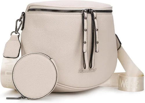 Montana West Bolsos grandes cruzados para mujeres, bolso de cintura con bandolera ajustable
