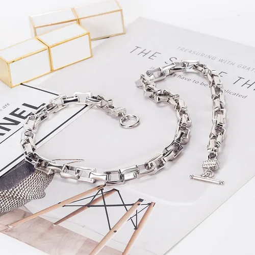 Miniatura 7 de Dankadi Collar de cadena de eslabones Rolo de plata de ley 925 para hombre, cadena cubana gruesa de 18, 20, 22, 24, 26, 28, 30 pulgadas, regalo