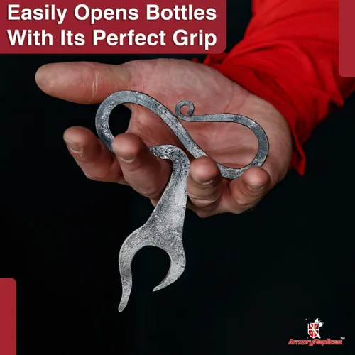 Miniatura 5 de Hierro Forjado A Mano Medieval Abridor de botellas