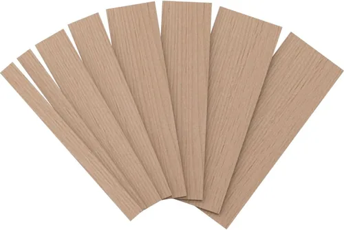 Miniatura 9 de Ekena Millwork Kit de panel de pared de listones de madera ajustables de 47 pulgadas de alto x 3/8 pulgadas de alto, con listones de 2 pulgadas