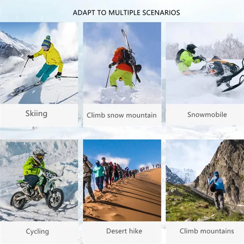Miniatura 6 de Gafas de esquí, gafas de snowboard de nieve 100% protección UV para hombres, mujeres y jóvenes